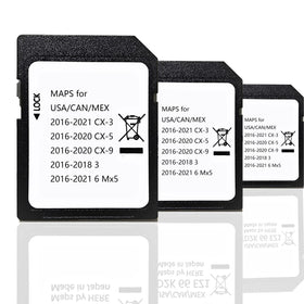 Ulfeng Navigation SD Card for Mazda MX-5 supports seamless in-car navigation.