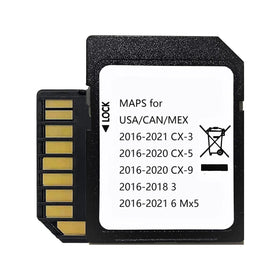 Ulfeng Navigation SD Card for Mazda6 keeps maps current on multi-country road trips.