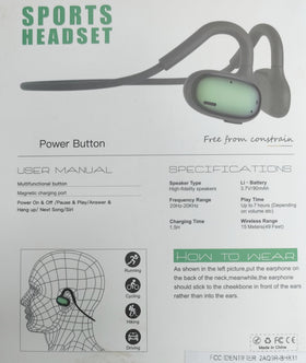 Ulian hands-free calls and voice assistant with open-ear design