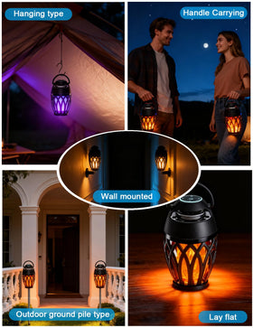 ulinkbee 7-color LED lighting for mood settings.