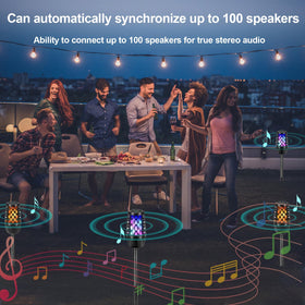 Ulinkbee long-lasting battery supports hours of music and lighting