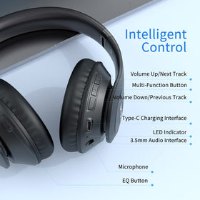 Uliptz with 3.5mm audio cable connected showing wired listening option when needed