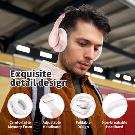 Uliptz worn at a desk in office, comfortable all-day listening benefit