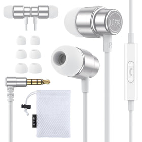 UliX Rider earbuds with magnets for neck-clip storage.