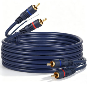 Ullnosoo turntable cable with ground wire for quieter vinyl playback