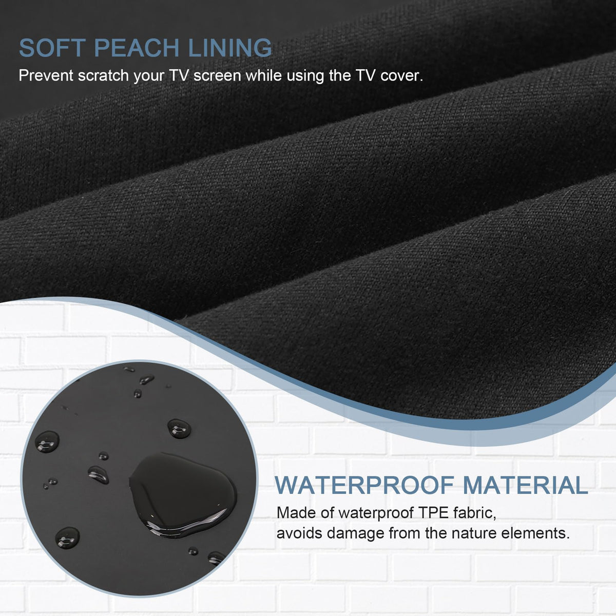 ULTCOVER soft anti-scratch liner detail protecting screen from abrasion and scuffs