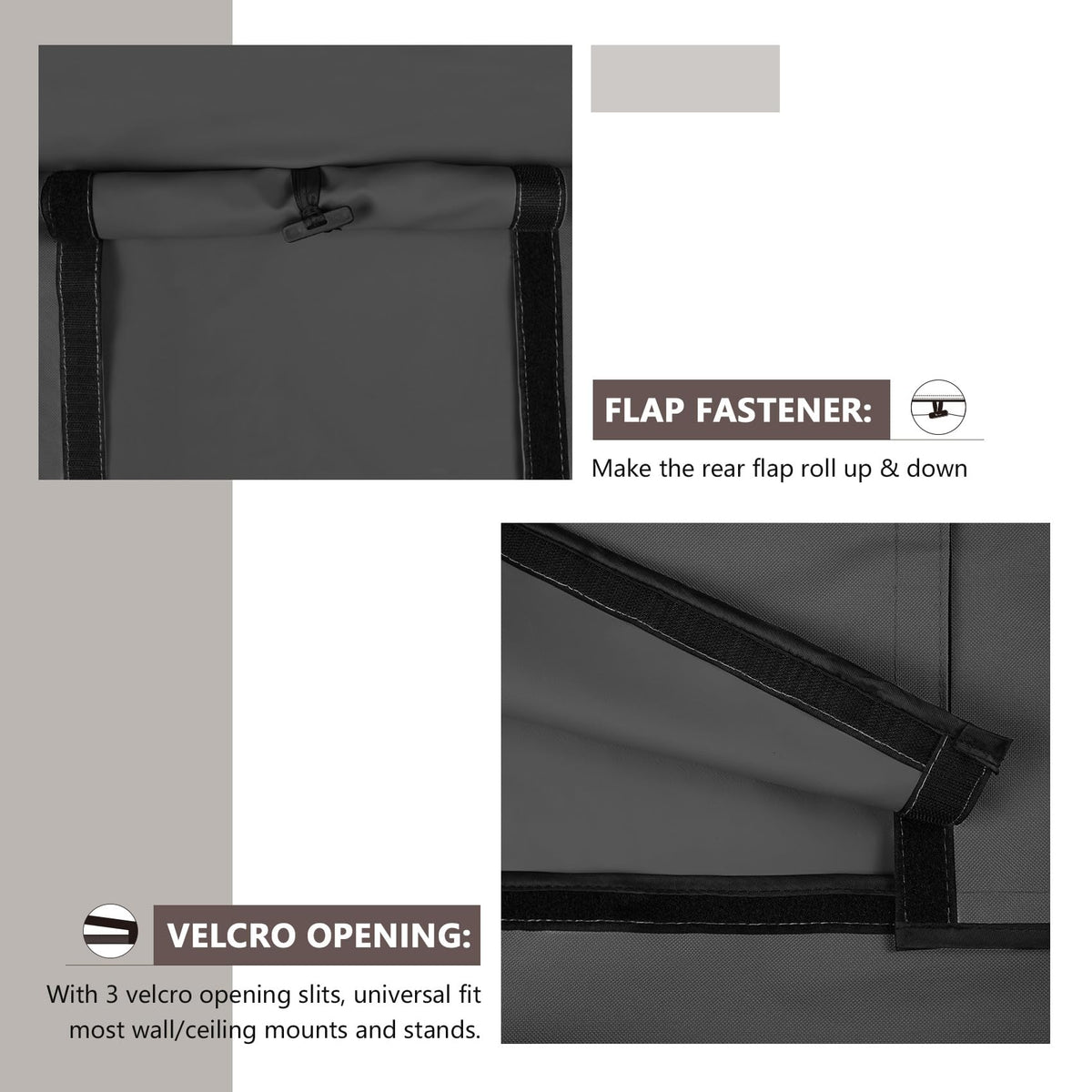 ULTCOVER on a patio TV demonstrating weather protection and outdoor use