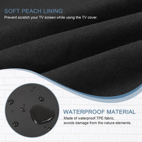 ULTCOVER remote pocket keeps the remote secure when outdoors