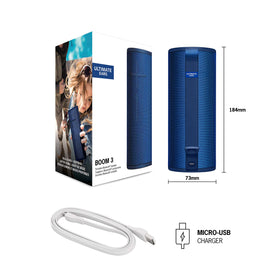 Lagoon Blue finish adds a bold, vibrant look to any setup.