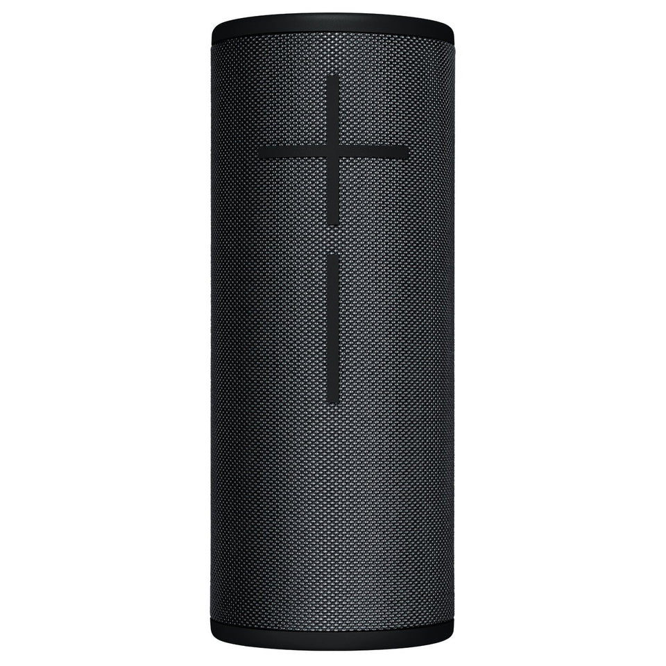 Ultimate Ears Boom 3 in Night Black delivers waterproof, portable 360-degree sound and long battery life.