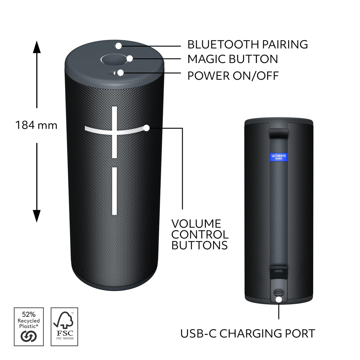 Ultimate Ears Boom 4 360-degree sound fills the room.