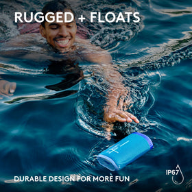 Ultimate Ears EVERBOOM floating design makes poolside listening easy