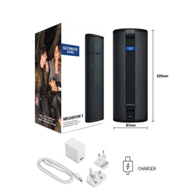 Ultimate Ears Megaboom 3 ideal for outdoor adventures camping and travel