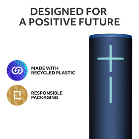 Made with recycled plastic to reduce environmental impact.
