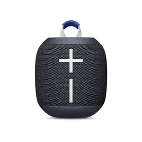 Ultimate Ears WonderBoom 4 front view showing compact 360-degree sound benefit