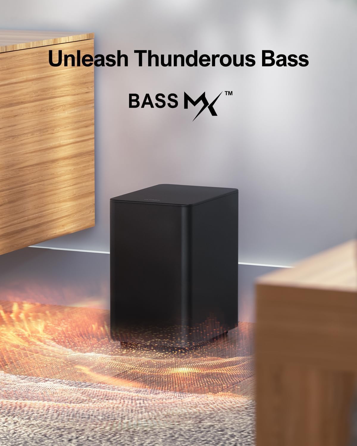 ULTIMEA Poseidon D50 HDMI ARC connection enables seamless TV audio integration
