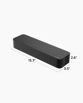 SUB OUT option connects an active subwoofer for deeper bass
