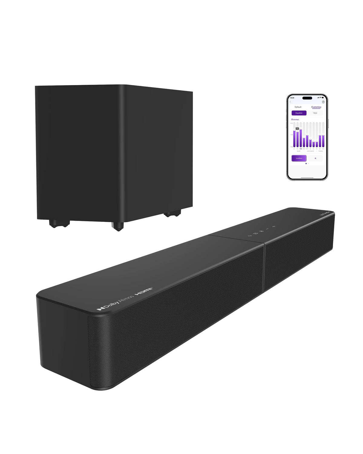 ULTIMEA Poseidon M40 soundbar with Dolby Atmos for immersive audio