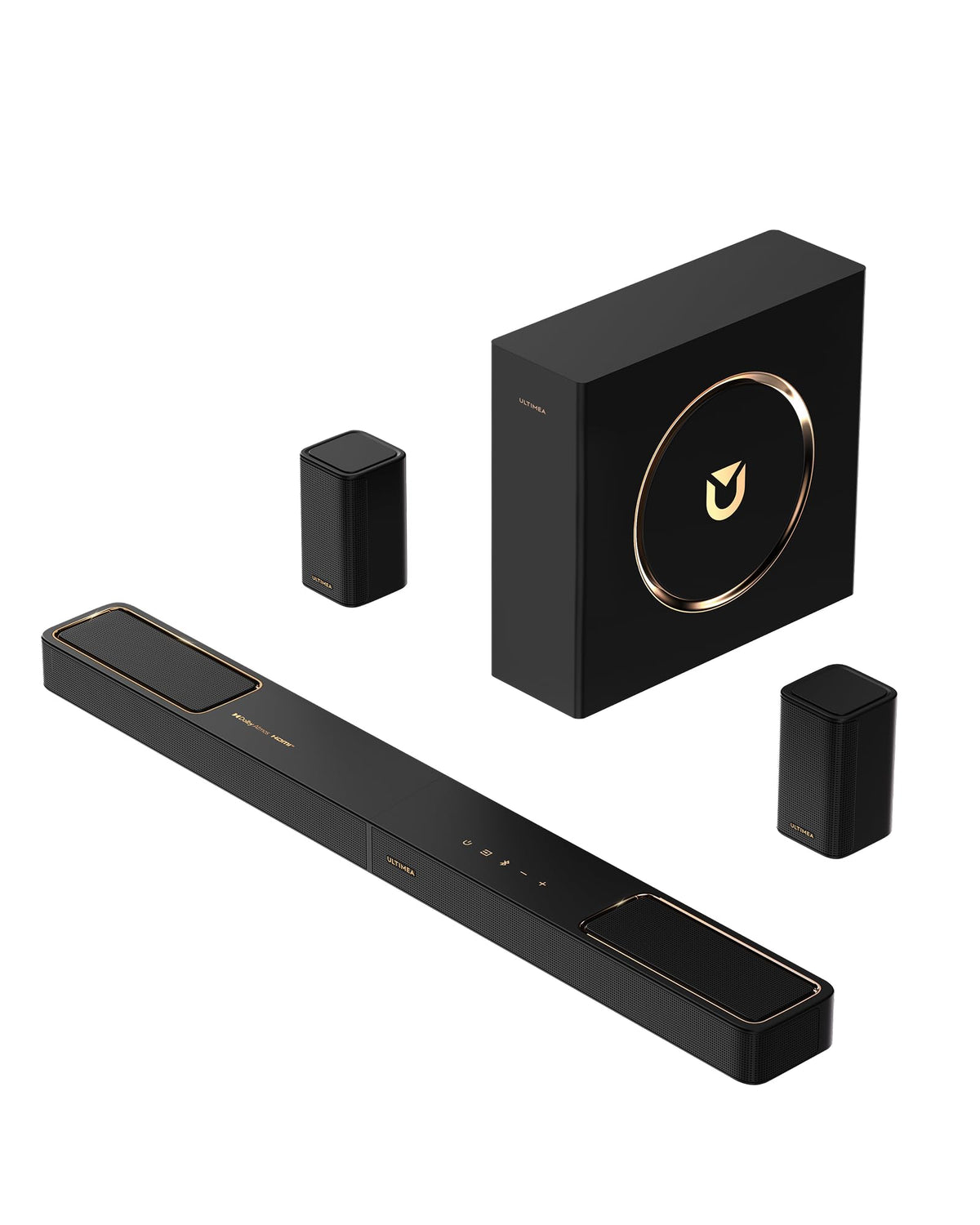 ULTIMEA Skywave F40 front view for immersive TV audio