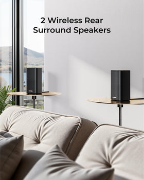 ULTIMEA Skywave X40 back panel with HDMI eARC and ports for easy connections