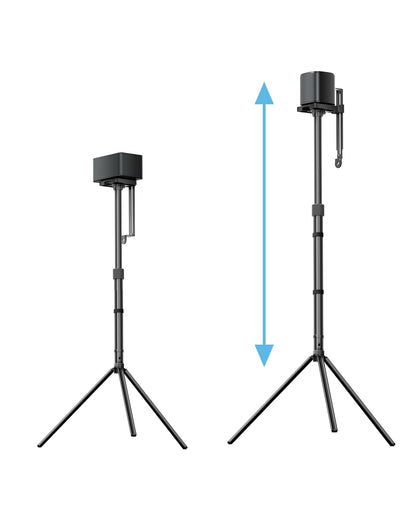 ULTIMEA front view of two black Steady 310 stands showing stable setup and tidy look