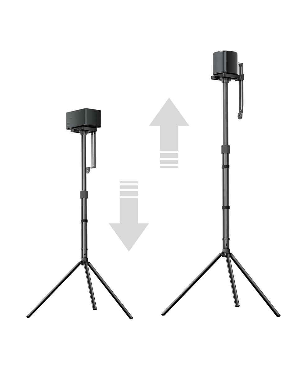 ULTIMEA front view pair of stands showing stable placement benefit