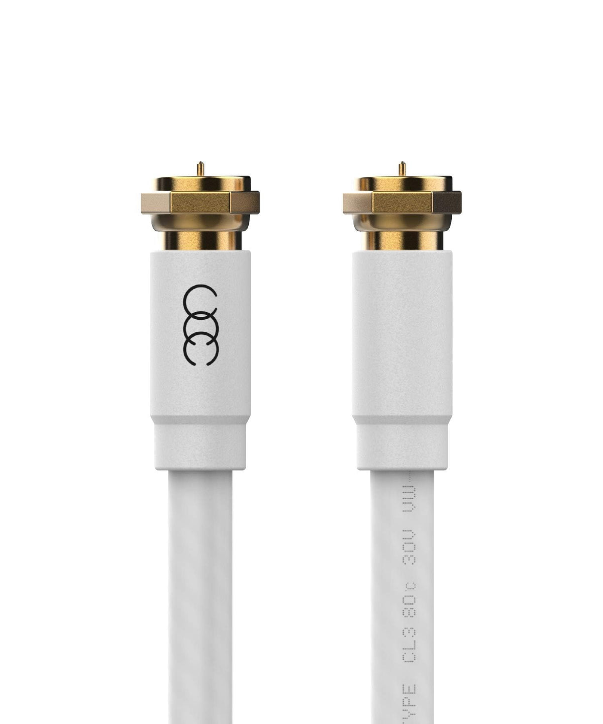 Ultra Clarity Cables jacket and quad shielding cross-section shows signal protection