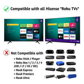 ULTRA PARTS closeup of Netflix Disney+ Apple TV+ Hulu shortcut keys for fast access