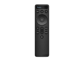 ULTRA PARTS D51 backlit remote front view for VIZIO sound bars enhances visibility in dim rooms.