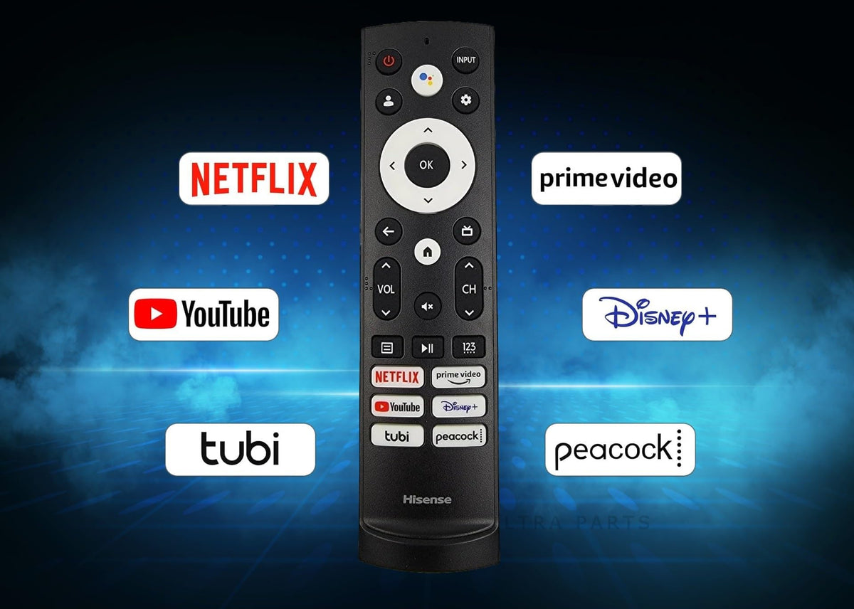 ULTRA PARTS Hisense remote compatibility list across Hisense models