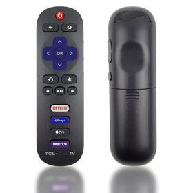Close-up of Netflix, Disney Plus, Apple TV+, HBO Max buttons on the Ultra Parts remote