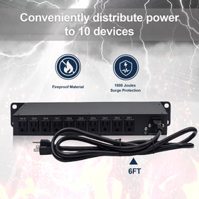 UltraPoE steel chassis power strip highlighting durable construction and reliability