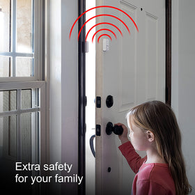 UltraPro alarm on cabinet and drawer offering added interior security