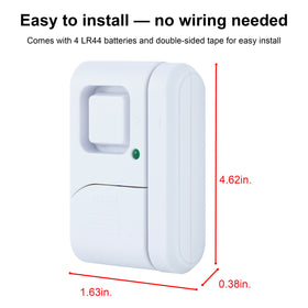 UltraPro close-up of siren and chime switch highlighting easy control