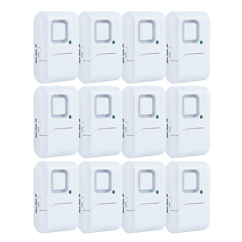 UltraPro front view of twelve alarms showing quick DIY protection