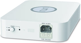 UMI front panel view showing controls and safe power delivery