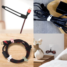 UMUST travel-friendly silicone ties simplify packing and reuse on the go.