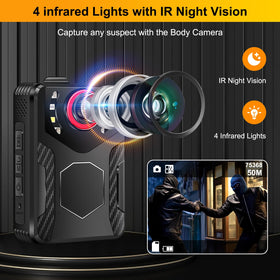 Low-light footage with Unalace camera helps you review events more clearly.