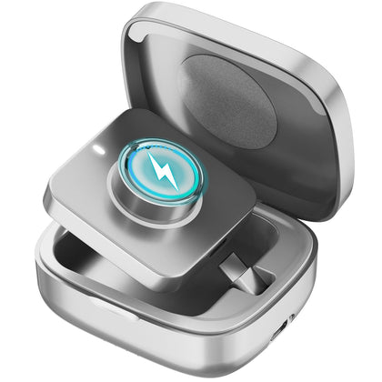 UNAQO wireless charging case for Oura Gen 4/3, compact travel view.