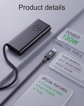 UNAWUDOH power cord included with adapter for immediate use benefit