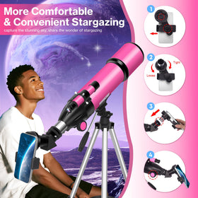 UncleHu phone adapter lets you capture and share celestial moments.