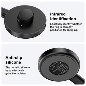 underhub LED indicator lit while charging to show active status and convenience