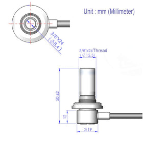 UngSung grounding design shown on metallic surface for reliable performance
