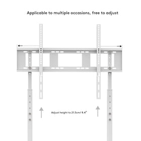 unho universal wall stand heavy-duty frame supports TVs securely