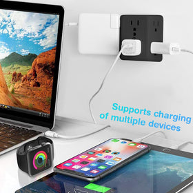 Unidapt in a home office setting offering neat, accessible power