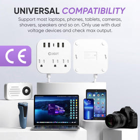Unidapt USB-C port enabling fast charging for tablets and phones