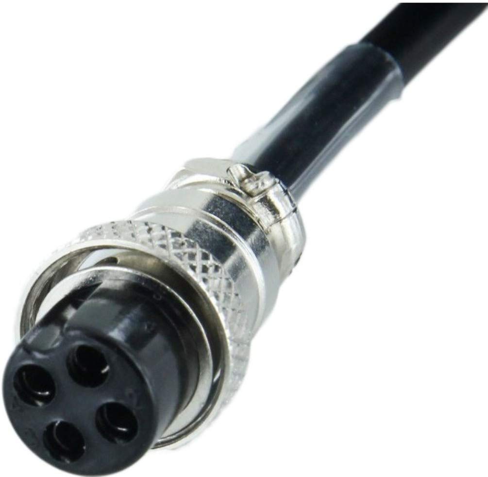 Uniden MK393 replacement CB microphone close-up demonstrates easy plug-and-play installation.
