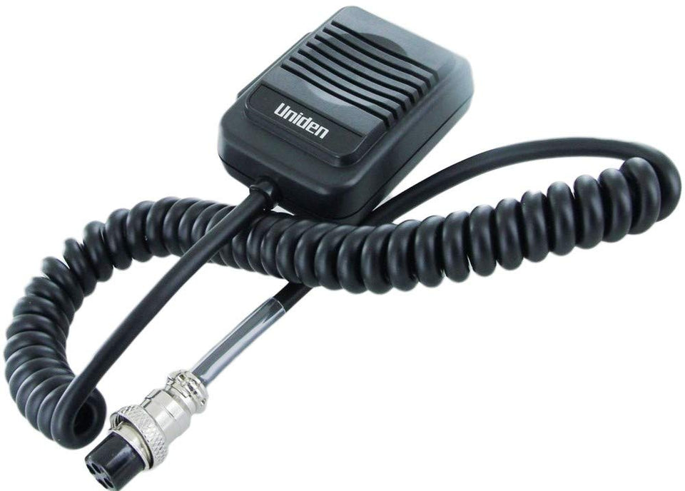 Uniden MK393 replacement CB microphone front view for PRO510XL and PRO520XL improves radio clarity.