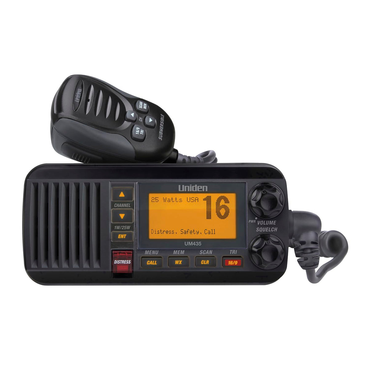 Uniden UM435BK 4-digit channel support for precise tuning