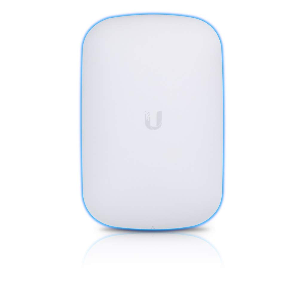 UniFi Wall Plug Extender back view shows compact profile suitable for tight spaces.